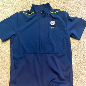 NOTRE DAME UNDER ARMOUR COACHES JACKET